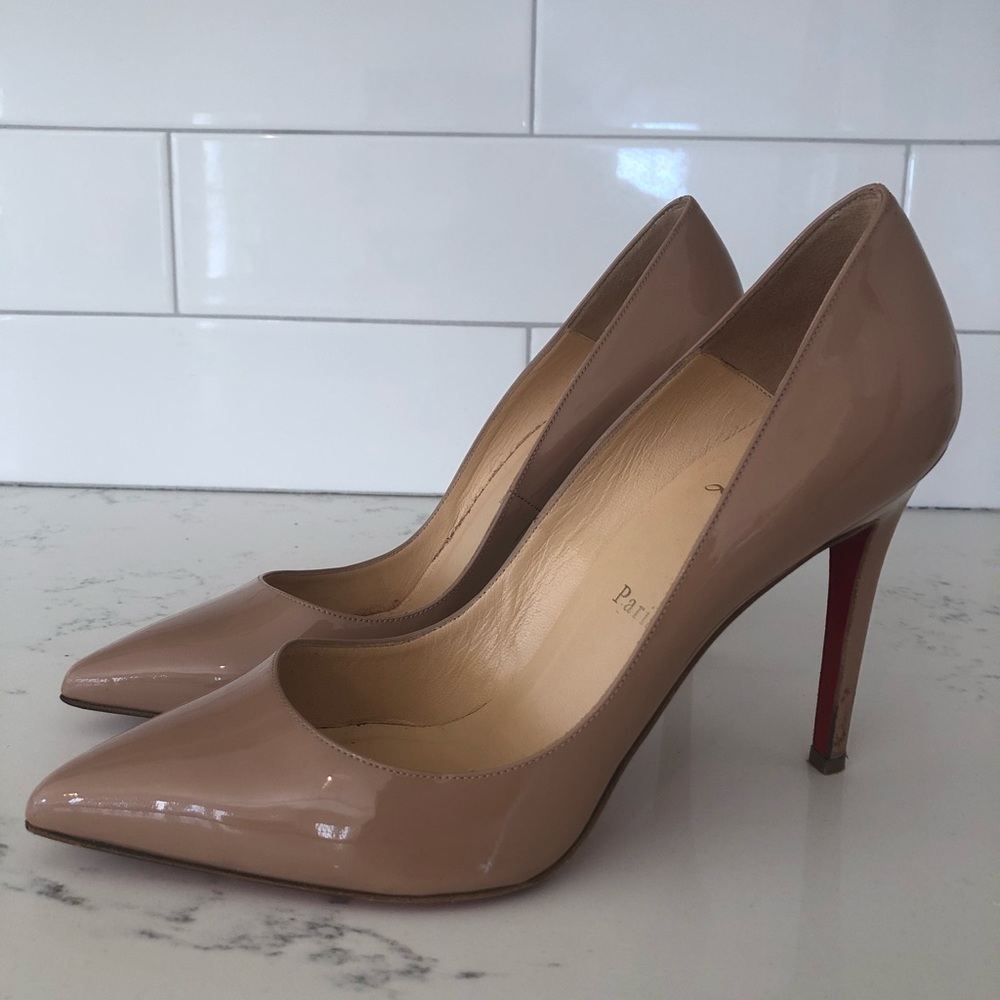 Pigalle 100mm patent leather pump